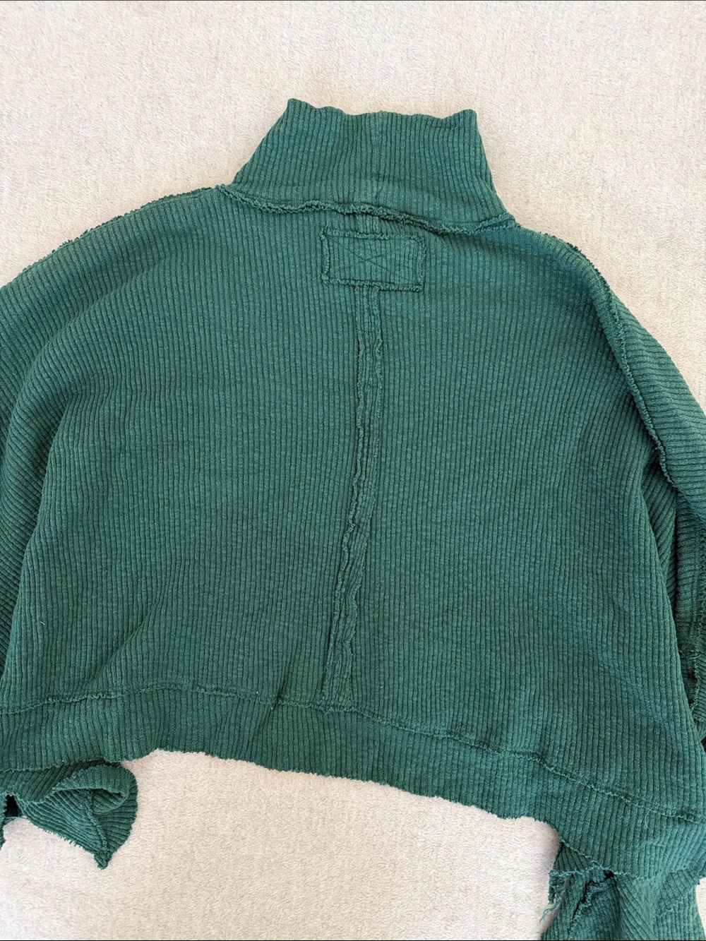 We The Free Ribbed Mockneck - Picture 6 of 7